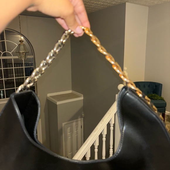 Akira Black mixed metals chain bag - Picture 10 of 10